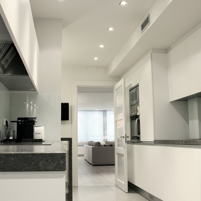 Pavimento laminado AC-4 Blanco