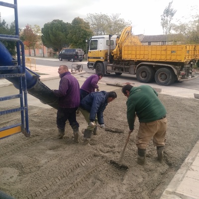 Hormigonado de calles