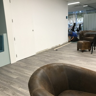 Decoración oficinas Nestle