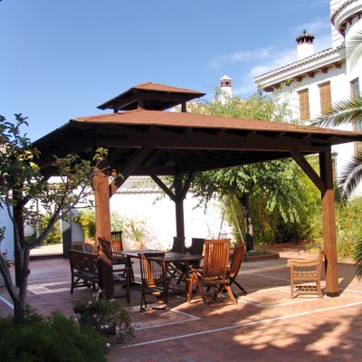 Pérgola/cenador madera