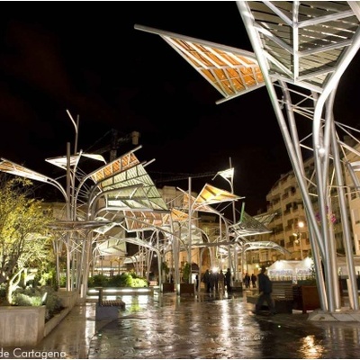 Pérgolas de la Plaza del Rey