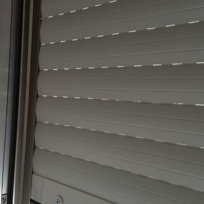 Cambio de tejido de persiana de aluminio