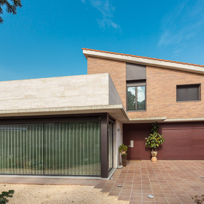 Perspectiva de la fachada