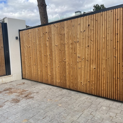 Puerta garaje y peatonal