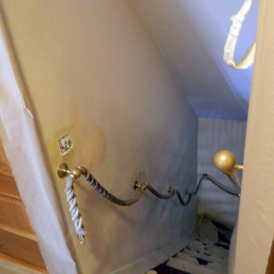 picado y saneado tiro de escalera