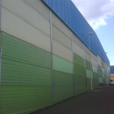 Pintar nave industrial