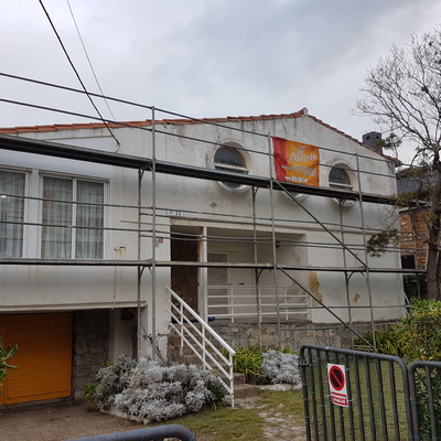 Aplicaciones de distintos productos de pintura.