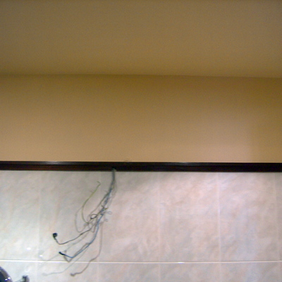 Pintura en cuarto de baño