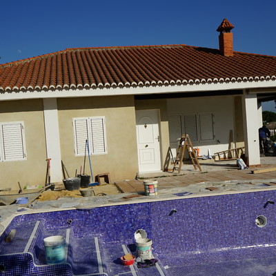 pintura exterior de vivienda  en BETERA.