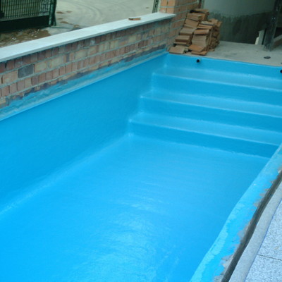 Revestimiento de piscina en Azotea en Jaén