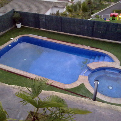 PISCINAS  CON JACUZZI