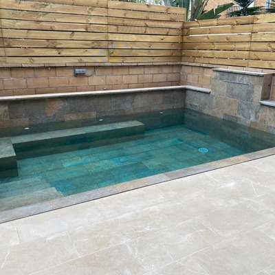 Construcción de piscina