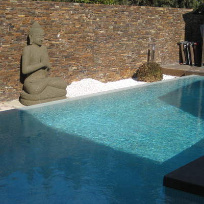 Piscina con Buda (Zaragoza)