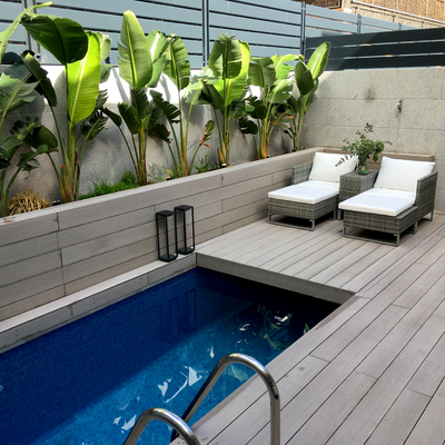 Un jardín polivalente