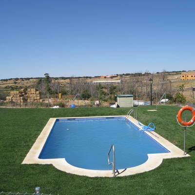 Piscina hormigón gunitado