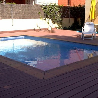 Piscina terminada.