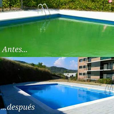 Recuperar  agua piscina
