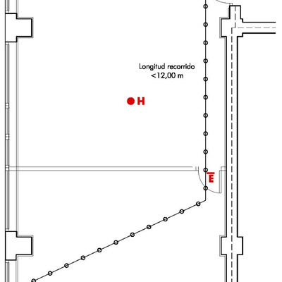 Plano de evacuación contra incencios