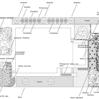 Diseño E Instalación De Jardín Rústico En Hita