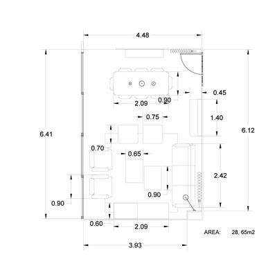 PROPUESTA DECORACIÓN SALON COMEDOR