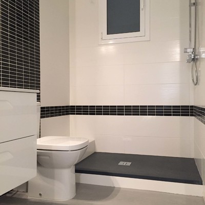 plato de ducha de resina extraplano