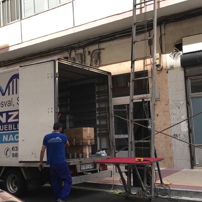 Mudanza vivienda sin ascensor