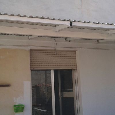 Porchada en terraza