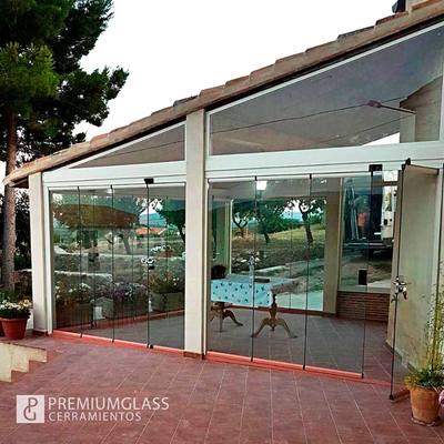 Cerramiento de porche en Jávea