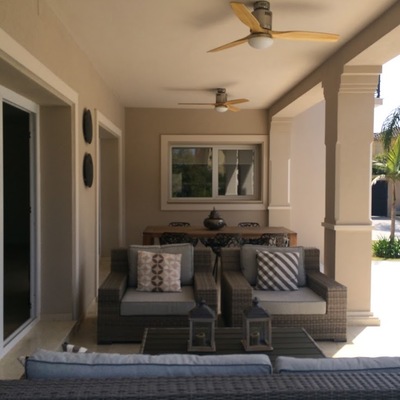 Porche de la Vivienda en Marbella