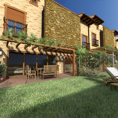 Conjunto de 22 chalets en Ávila