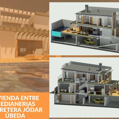 VIVIENDA ENTRE MEDIANERIAS CARRETERA JÓDAR (ÚBEDA)