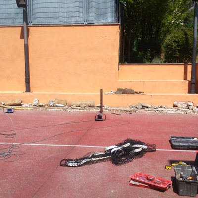 REHABILITACION PISTA DE MURO