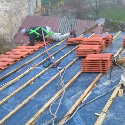Instalación de tejado nuevo