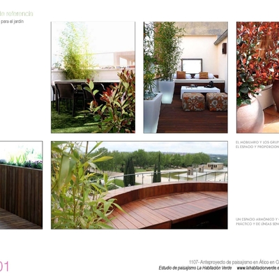 Diseño De Jardín En Ático