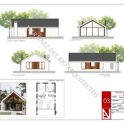 VIVIENDA UNIFAMILIAR - FUNCIONALIDAD , DISEÑO Y COSTES REDUCIDOS.