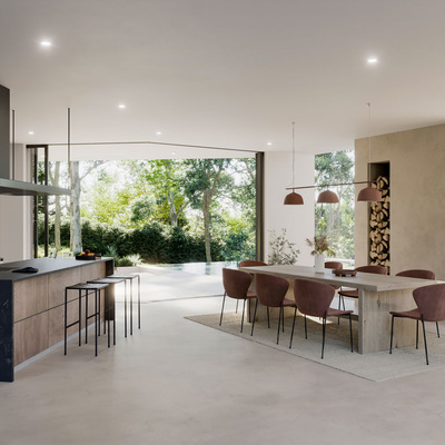 Proyecto de chalet en Somió arquitectos Matérea