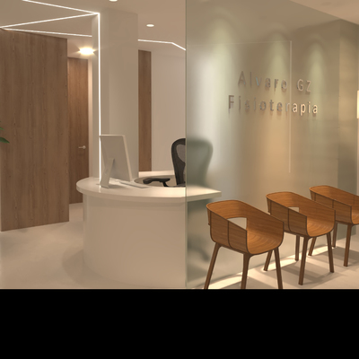 Proyecto de Interiorismo Corporativo - Clínica de Fisioterapia