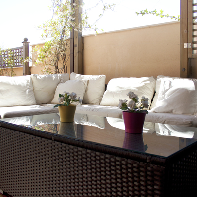 Terraza estilo nórdico