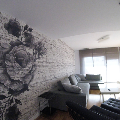 Proyecto integral de salón y comedor abierto, Madrid