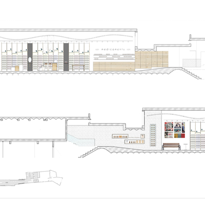 Reforma de una  farmacia en Sabadell