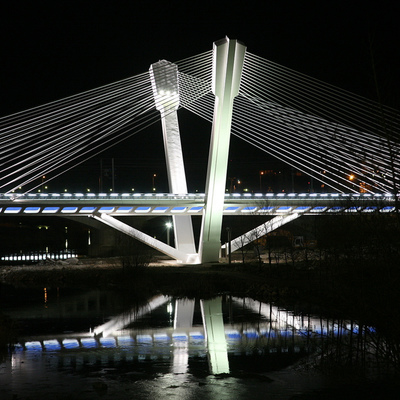 Iluminación del Puente de Viana