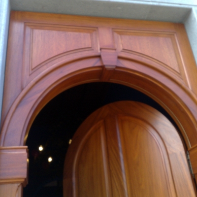 Puerta blindada de seguridad