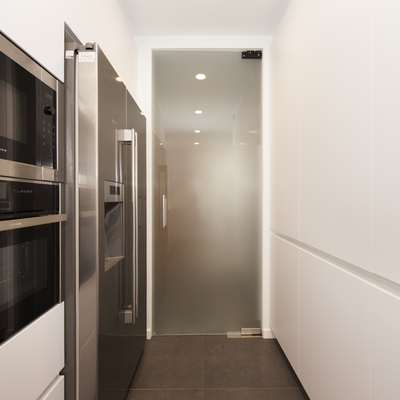 Puerta cocina con cristal translúcido - Sincro