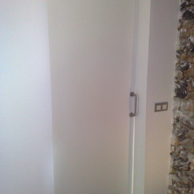 Puerta corredera cerrada