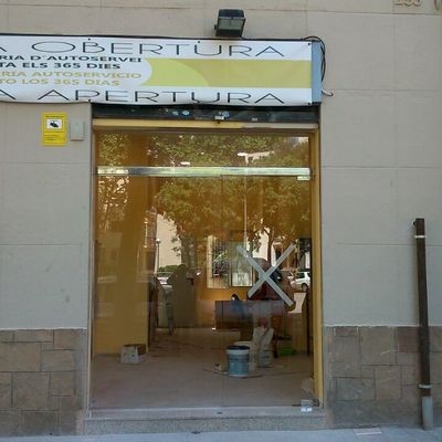 Puerta de Cristal Templado