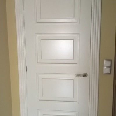 Puertas Lacadas en Blanco Roto