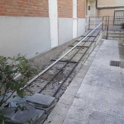 Rehabilitación de rampa de acceso a comunidad