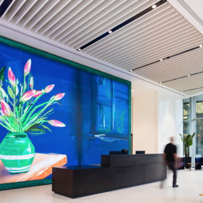 Reforma recepción y oficinas en edificio CityPoint