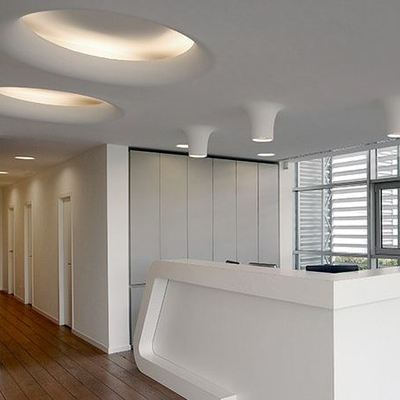 Recepción con luz fría