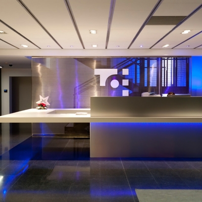 Recepción oficinas, Tecnocampus Mataró